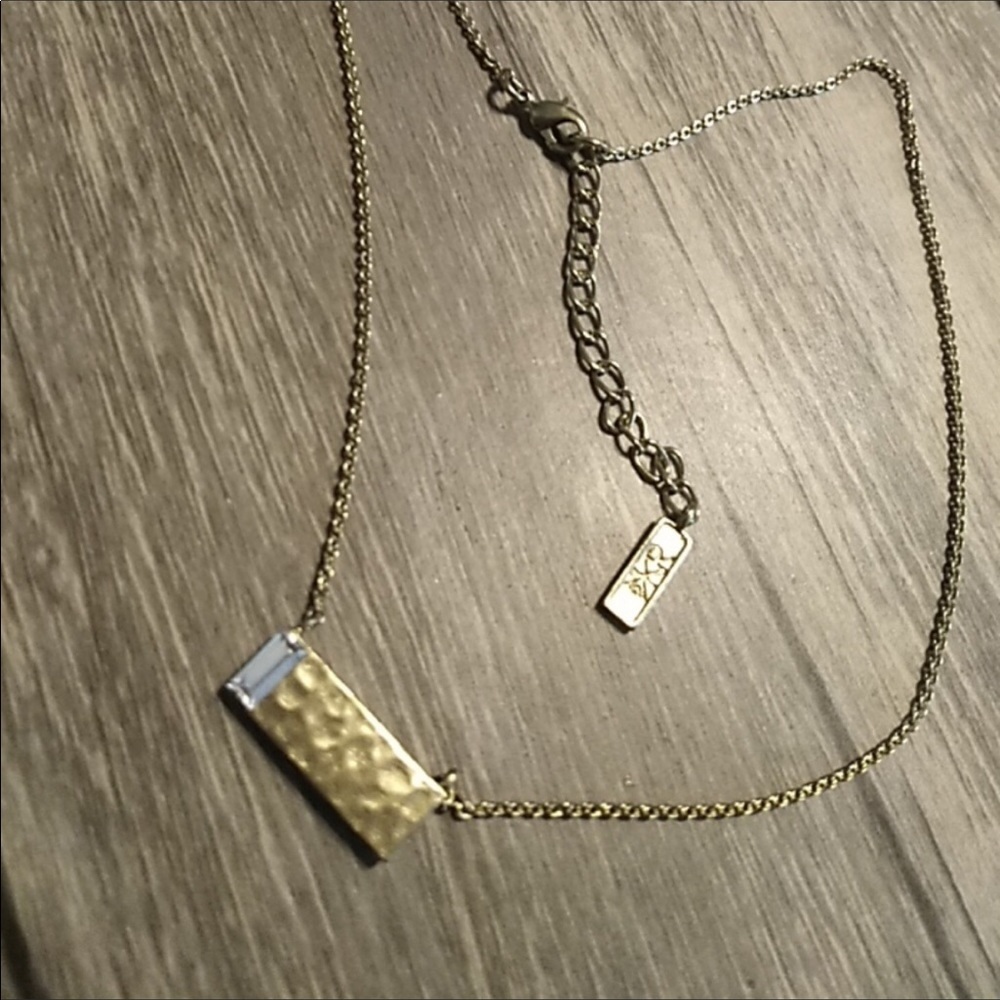 Silpada “KR” cross bar necklace retired.